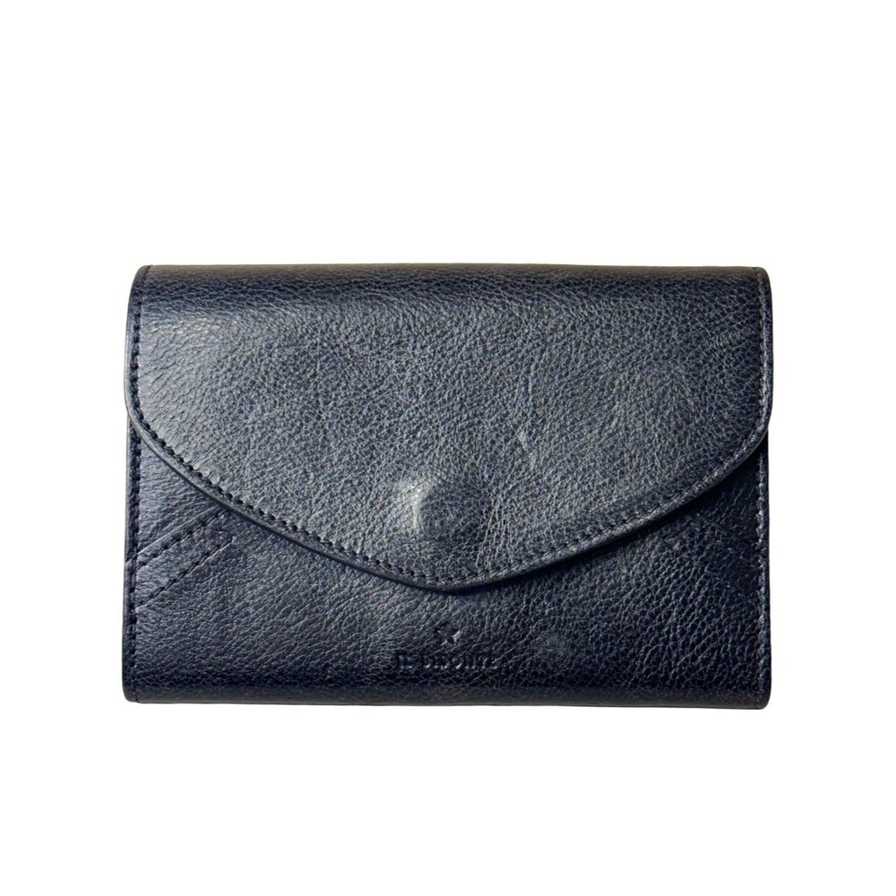 Il Bisonte Esperia Women's Wallet Black Leather